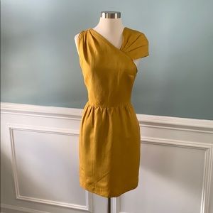 Leona by Lauren Leonard Gold Dress Size 4